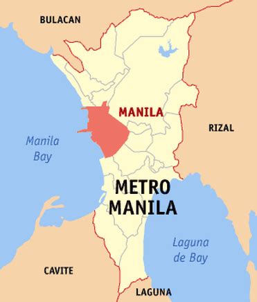 Geography of Manila .